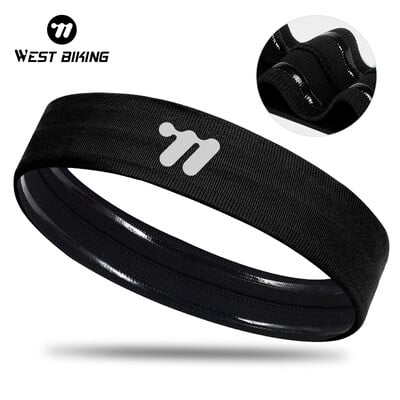 WEST BIKING Sport Sweatband Αναπνεύσιμο Ελαστικό Headband Fitness Gym Running Basketball Cycling μαντίλα