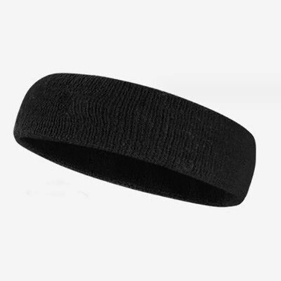 Sportska prozračna raznobojna pamučna traka za glavu, elastična frotirna znojnica za upijanje znoja za tenis i trčanje