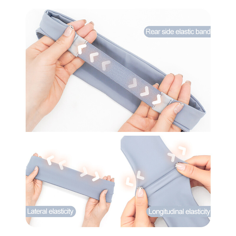 AOLIKES sportske trake za glavu za muškarce, žene, neklizajuća traka za znoj za vježbanje, trčanje, biciklizam, joga, traka za kosu