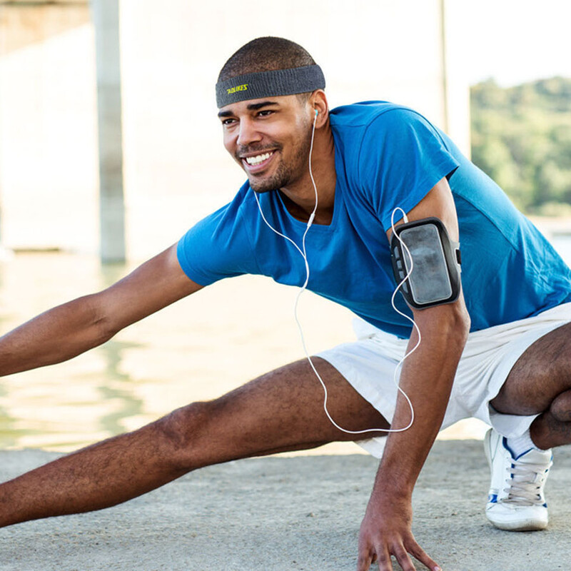 AOLIKES Visokokvalitetna pamučna traka za znojnicu za muškarce Traka za znojnicu za žene Joga trake za kosu Trake za znojnicu za odbojku tenis