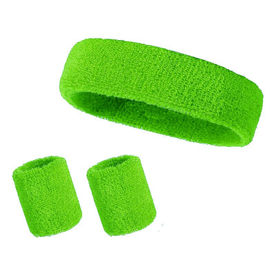 3PCS/set Sportska traka za glavu Traka za znojenje Rastezljiva elastična muška traka za znoj za sport na otvorenom Žene Traka za glavu za teretanu Trčanje Tenis