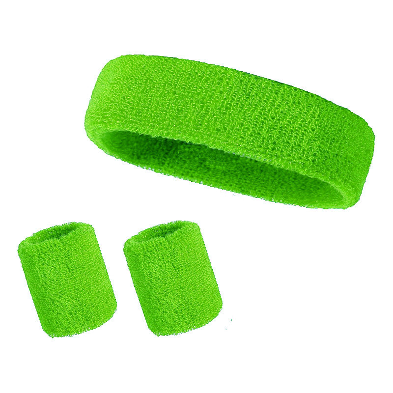3PCS/set Sportska traka za glavu Traka za znojenje Rastezljiva elastična muška traka za znoj za sport na otvorenom Žene Traka za glavu za teretanu Trčanje Tenis