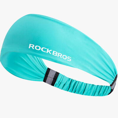 ROCKBROS Sportska traka za glavu Traka za glavu koja upija znoj Muška i ženska traka za znojenje Obruči Traka za glavu za ljetnu košarku za trčanje