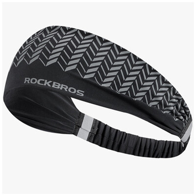ROCKBROS Sportska traka za glavu Traka za glavu koja upija znoj Muška i ženska traka za znojenje Obruči Traka za glavu za ljetnu košarku za trčanje