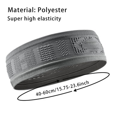 Meke elastične sportske trake za glavu za muškarce Žene Teretana Joga Trake za znoj za kosu Rastezljive Trake za znoj za sport na otvorenom Trčanje biciklizam Trake za kosu