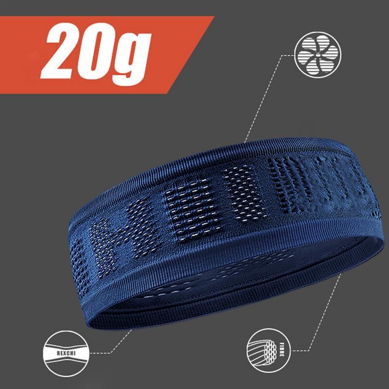 Meke elastične sportske trake za glavu za muškarce Žene Teretana Joga Trake za znoj za kosu Rastezljive Trake za znoj za sport na otvorenom Trčanje biciklizam Trake za kosu