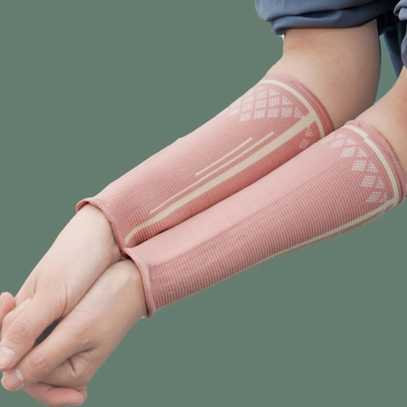 1 pereche de mâneci de braț de volei mâneci de trecere pentru antebraț de compresie garda de braț sport volei antrenament echipament de protecție