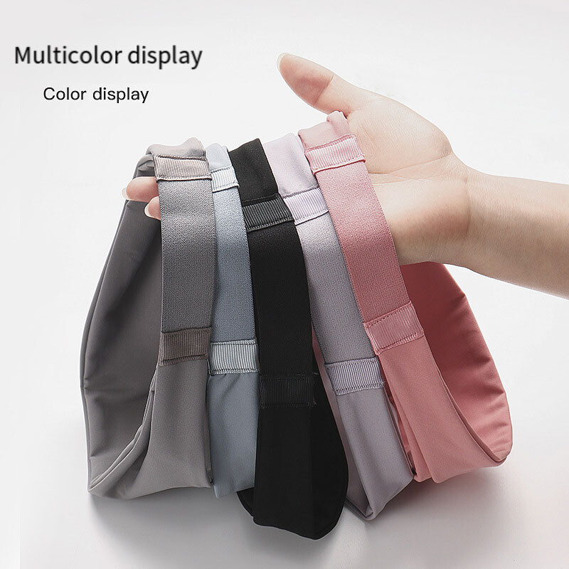 Sportske trake za glavu za muškarce, žene 1 kom. Neklizajuća traka za znojenje koja upija vlagu za vježbanje Fitnes Trčanje Biciklizam Nogomet Joga Traka za kosu