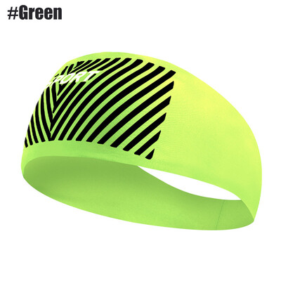 Upijajuća biciklistička sportska znojna traka za glavu Traka za znojenje za muškarce i žene Joga trake za znojenje za kosu Sportska sigurnosna traka za znojenje Teretana na otvorenom