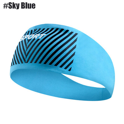 Upijajuća biciklistička sportska znojna traka za glavu Traka za znojenje za muškarce i žene Joga trake za znojenje za kosu Sportska sigurnosna traka za znojenje Teretana na otvorenom
