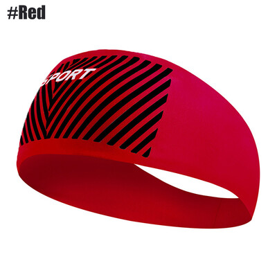 Upijajuća biciklistička sportska znojna traka za glavu Traka za znojenje za muškarce i žene Joga trake za znojenje za kosu Sportska sigurnosna traka za znojenje Teretana na otvorenom