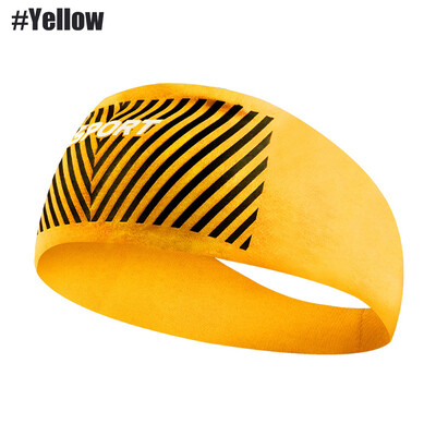 Upijajuća biciklistička sportska znojna traka za glavu Traka za znojenje za muškarce i žene Joga trake za znojenje za kosu Sportska sigurnosna traka za znojenje Teretana na otvorenom