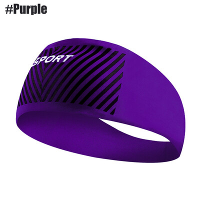 Upijajuća biciklistička sportska znojna traka za glavu Traka za znojenje za muškarce i žene Joga trake za znojenje za kosu Sportska sigurnosna traka za znojenje Teretana na otvorenom