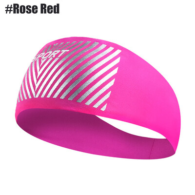 Upijajuća biciklistička sportska znojna traka za glavu Traka za znojenje za muškarce i žene Joga trake za znojenje za kosu Sportska sigurnosna traka za znojenje Teretana na otvorenom