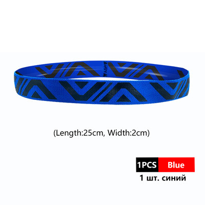 Muškarci Žene Fitness traka za glavu Prozračna sportska znojna gumica za kosu Zaštita za čelo Trčanje Fitness Yoga Tenis Elastična znojnica