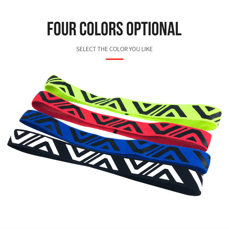 Muškarci Žene Fitness traka za glavu Prozračna sportska znojna gumica za kosu Zaštita za čelo Trčanje Fitness Yoga Tenis Elastična znojnica