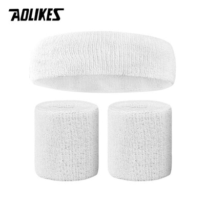 AOLIKES traka za znojnicu, narukvice za muškarce - Set znojnica za glavu - idealno za sport, atletiku, vježbanje, košarku