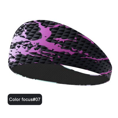 Elastična joga traka za glavu Traka za znoj Sportska traka za kosu za glavu Vježbanje Tenis Fitnes Jog Košarka Trčanje Traka za znoj Žene Muškarci
