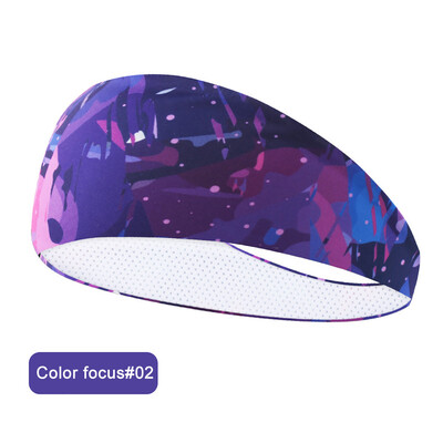 Elastična joga traka za glavu Traka za znoj Sportska traka za kosu za glavu Vježbanje Tenis Fitnes Jog Košarka Trčanje Traka za znoj Žene Muškarci