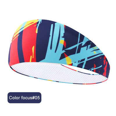 Elastična joga traka za glavu Traka za znoj Sportska traka za kosu za glavu Vježbanje Tenis Fitnes Jog Košarka Trčanje Traka za znoj Žene Muškarci