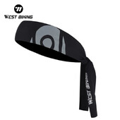 WEST BIKING Ljetna biciklistička pokrivala za glavu protiv znojenja, prozračna, trčanje, biciklizam, žene, muškarci, biciklistička traka za glavu, bandana za vanjske sportove