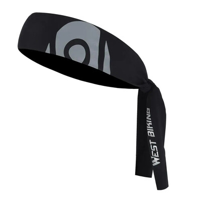 WEST BIKING Ljetna biciklistička pokrivala za glavu protiv znojenja, prozračna, trčanje, biciklizam, žene, muškarci, biciklistička traka za glavu, bandana za vanjske sportove