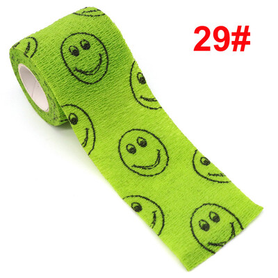 Samoljepljivi elastični zavoj s otisnutim životinjskim uzorkom, 4,5 m sportska traka za omotavanje za zglobove prstiju, koljeno, pribor za prvu pomoć, traka za kućne ljubimce