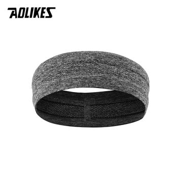 AOLIKES 1PCS лента за пот, отвеждаща влагата, дишаща, мъже, жени, спортна еластична лента за глава за фитнес зала, бягане, спорт, баскетбол