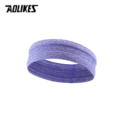 AOLIKES 1 ΤΕΜ. Ζώνη εφίδρωσης που απομακρύνει την υγρασία αναπνέει Άνδρες Γυναικείες Αθλητικό ελαστικό κεφαλόδεσμο για γυμναστήριο Τρέξιμο αθλητικό μπάσκετ