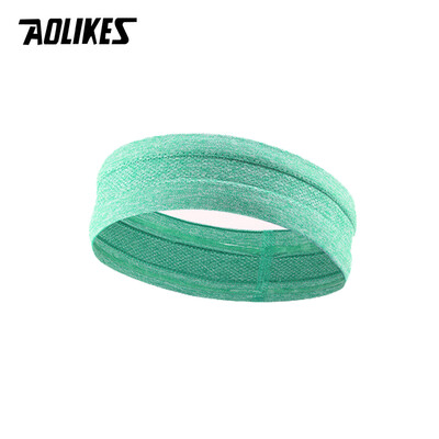 AOLIKES 1 ΤΕΜ. Ζώνη εφίδρωσης που απομακρύνει την υγρασία αναπνέει Άνδρες Γυναικείες Αθλητικό ελαστικό κεφαλόδεσμο για γυμναστήριο Τρέξιμο αθλητικό μπάσκετ