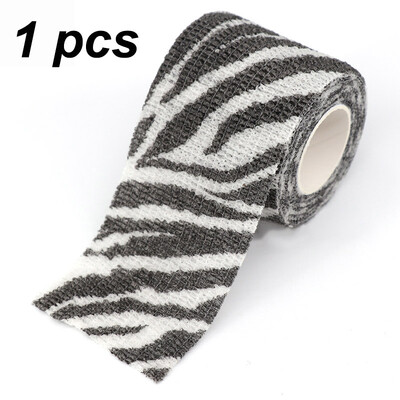 1/2/6 buc Bandaj elastic autoadeziv pentru tatuaj, imprimat cu animale, 4,5 m, bandă de înfășurare sportivă pentru articulația degetelor, genunchi, trusă de prim ajutor, bandă pentru animale de companie