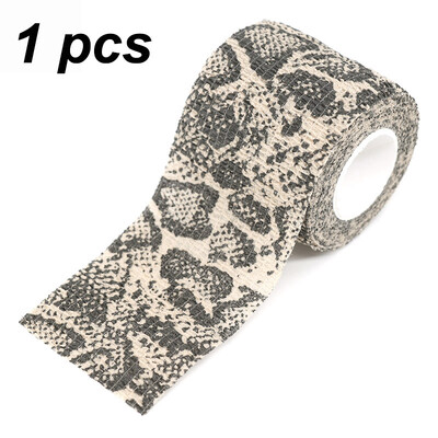 1/2/6 buc Bandaj elastic autoadeziv pentru tatuaj, imprimat cu animale, 4,5 m, bandă de înfășurare sportivă pentru articulația degetelor, genunchi, trusă de prim ajutor, bandă pentru animale de companie