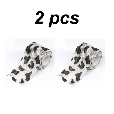 1/2/6 buc Bandaj elastic autoadeziv pentru tatuaj, imprimat cu animale, 4,5 m, bandă de înfășurare sportivă pentru articulația degetelor, genunchi, trusă de prim ajutor, bandă pentru animale de companie