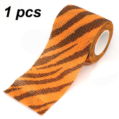 1/2/6 buc Bandaj elastic autoadeziv pentru tatuaj, imprimat cu animale, 4,5 m, bandă de înfășurare sportivă pentru articulația degetelor, genunchi, trusă de prim ajutor, bandă pentru animale de companie