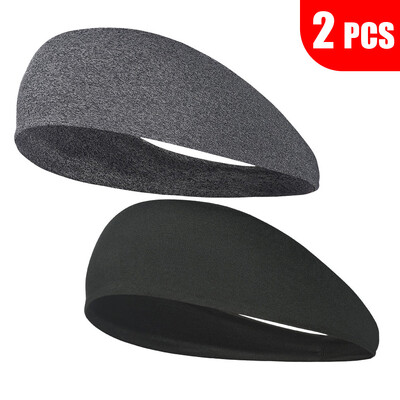 2KOM Sportska traka za glavu Elastična traka za znojenje Vanjski Trčanje Biciklizam Joga Teretana Fitnes Tenis Bejzbol Traka za kosu Traka za glavu Muškarci