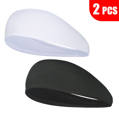 2KOM Sportska traka za glavu Elastična traka za znojenje Vanjski Trčanje Biciklizam Joga Teretana Fitnes Tenis Bejzbol Traka za kosu Traka za glavu Muškarci