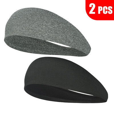 2KOM Sportska traka za glavu Elastična traka za znojenje Vanjski Trčanje Biciklizam Joga Teretana Fitnes Tenis Bejzbol Traka za kosu Traka za glavu Muškarci