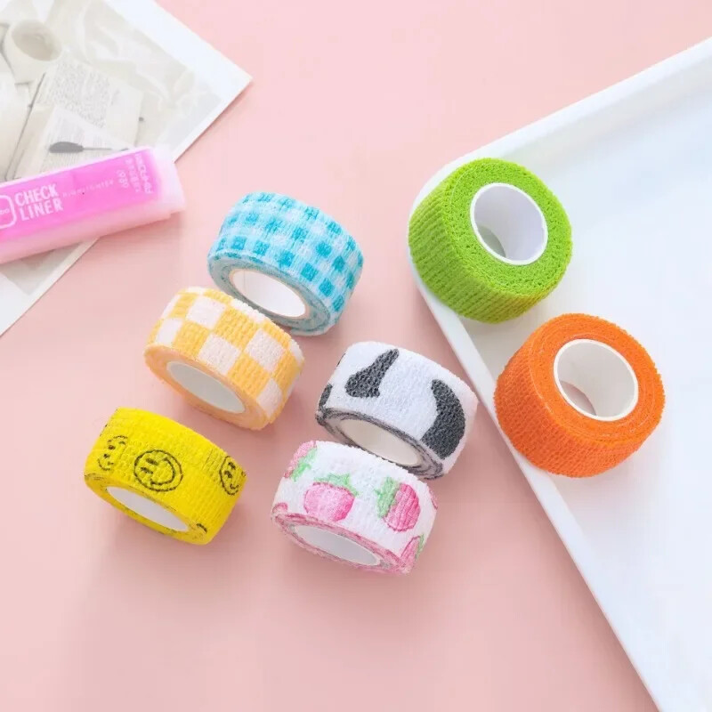 4,5 m simpatičan samoljepljivi zavoj, prianjajuća traka za omot prstiju, rastezljivi pribor, školski pribor, komplet prve pomoći na putovanju