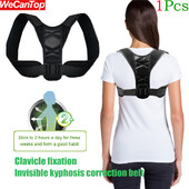 1kom korektor držanja za žene i muškarce, steznik za leđa, udoban trener za držanje za poravnanje kralježnice i podesiva potpora za leđa