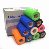 4 inča samoljepljiva kohezivna traka omotana ljepljivim zavojem za koljena netkani elastoplast štitnik za zglobove nogometne lopte za ozljede gležnja