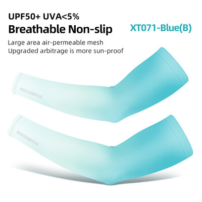 ROCKBROS Rukavi za ruke Ice Silk Sport Biciklizam Rukavi za ruke Zaštita od sunca UV zaštita Prozračna Oprema za fitness za trčanje na otvorenom