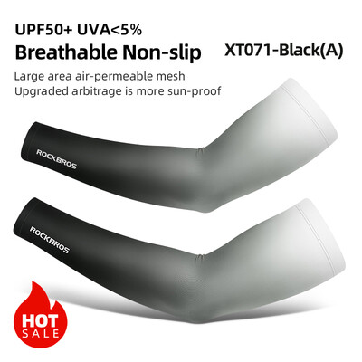 ROCKBROS Rukavi za ruke Ice Silk Sport Biciklizam Rukavi za ruke Zaštita od sunca UV zaštita Prozračna Oprema za fitness za trčanje na otvorenom