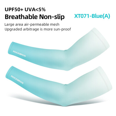ROCKBROS Rukavi za ruke Ice Silk Sport Biciklizam Rukavi za ruke Zaštita od sunca UV zaštita Prozračna Oprema za fitness za trčanje na otvorenom