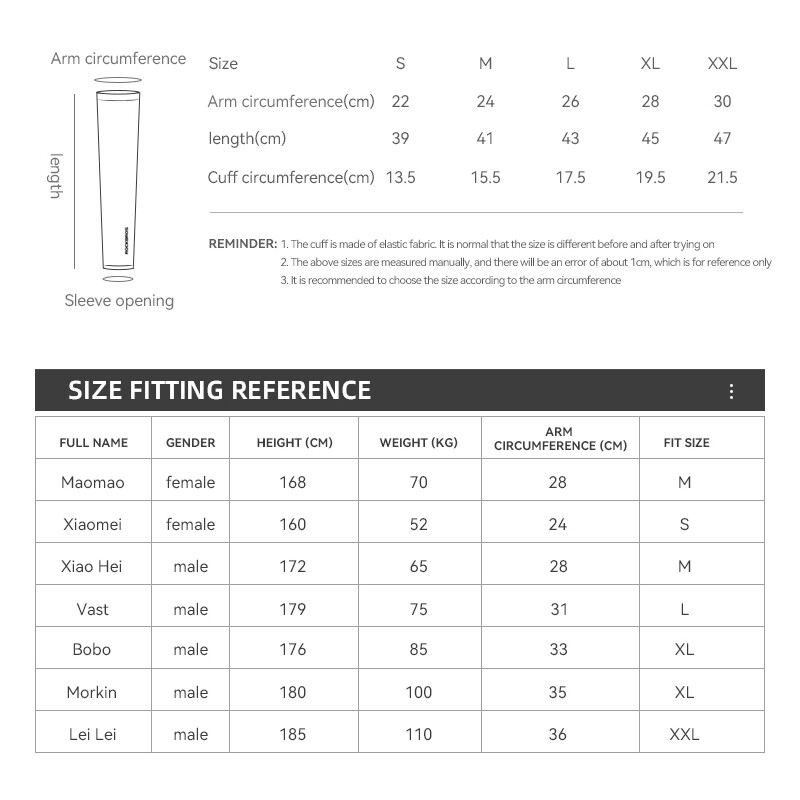 ROCKBROS Rukavi za ruke Ice Silk Sport Biciklizam Rukavi za ruke Zaštita od sunca UV zaštita Prozračna Oprema za fitness za trčanje na otvorenom