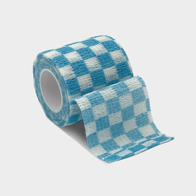 1 otisnuti samoljepljivi elastični zavoj u boji sportske torbe od 4,8 metara s trakom za kućne ljubimce na zglobovima prstiju i koljenima