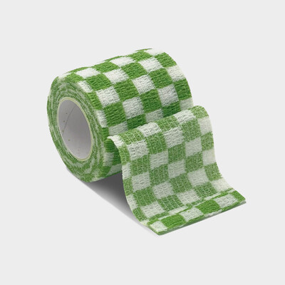 1 otisnuti samoljepljivi elastični zavoj u boji sportske torbe od 4,8 metara s trakom za kućne ljubimce na zglobovima prstiju i koljenima