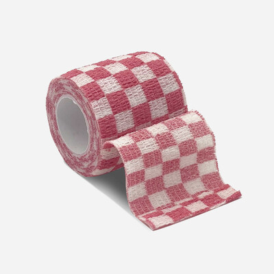 1 otisnuti samoljepljivi elastični zavoj u boji sportske torbe od 4,8 metara s trakom za kućne ljubimce na zglobovima prstiju i koljenima