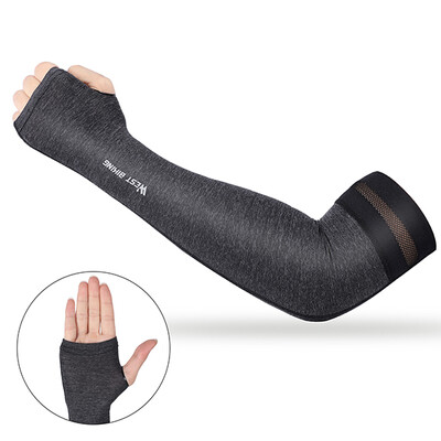 WEST BIKING Ice Silk Sportski rukavi za ruke Biciklizam Narukavi za ruke Zaštita od sunca UV zaštita Trčanje na otvorenom Fitness Ljetne rukave za ruke
