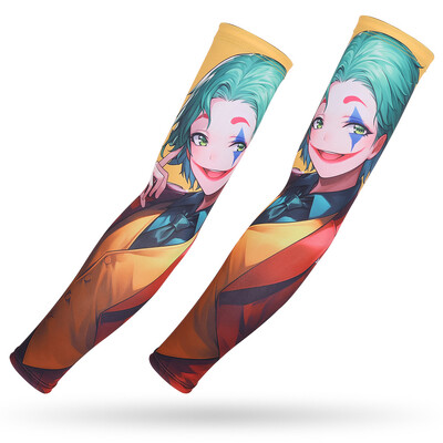 Rukavi za trčanje, pecanje, vožnja, biciklizam, 3D tetovaža rukava, veća veličina, ljetna UV zaštita od sunca, sportski košarkaški jastučić za laktove,