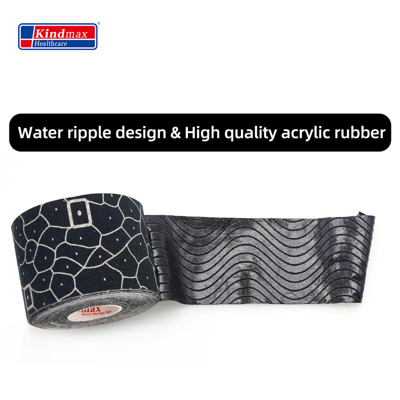Kindmax kineziološka traka atletska sportska traka za odbojku, klečeći mišić za sprječavanje prskanja vode, rola 5 cm x 5 m